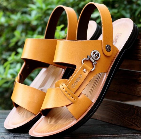 2021 trendy summer men's sandals soft sole casual beach shoes comfortable sports sandals, Black
2021 trendy summer men's sandals soft sole casual beach shoes comfortable sports sandals, Black