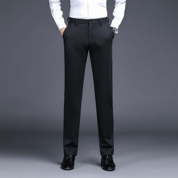 men's suits & blazers 2021 high-end drape trousers spring and autumn business casual pants suit straight loose long, White;black
men's suits & blazers 2021 high-end drape trousers spring and autumn business casual pants suit straight loose long, White;black