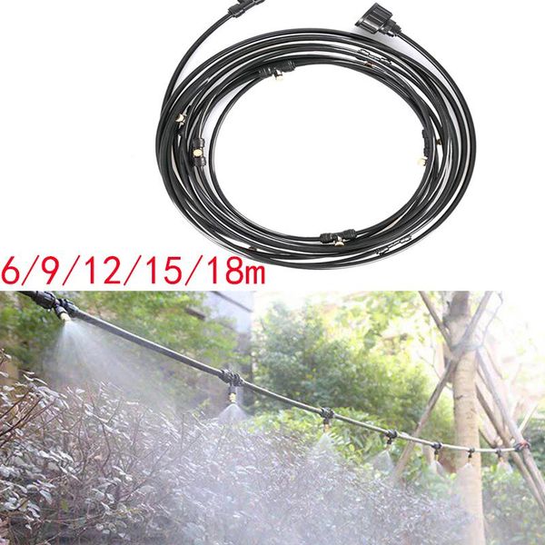 outdoor misting cooling system kit for greenhouse garden patio waterring irrigation mister line 6m-18m caliber is 0.4mm watering equipments
outdoor misting cooling system kit for greenhouse garden patio waterring irrigation mister line 6m-18m caliber is 0.4mm watering equipments