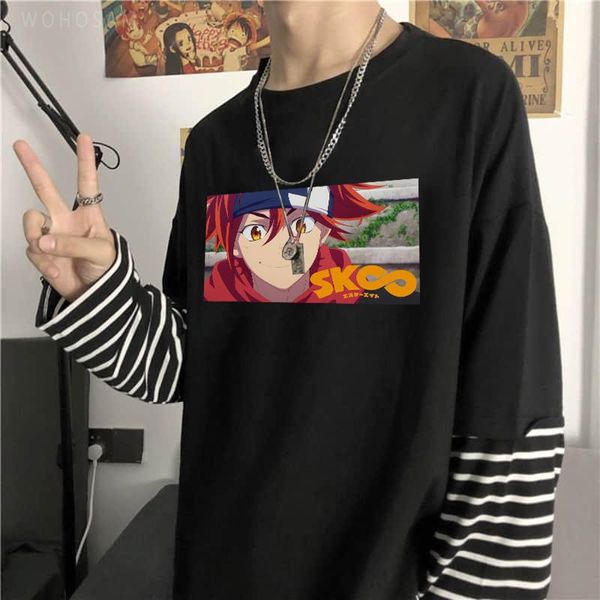 men's t-shirts japanese anime reki sk8 the infinity long sleeve t shirts men 2021 funny skateboard boys summer oversized striped, White;black
men's t-shirts japanese anime reki sk8 the infinity long sleeve t shirts men 2021 funny skateboard boys summer oversized striped, White;black