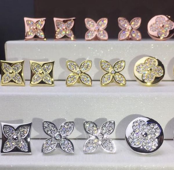 o uis avuit ton long earrings charm designer big circle earring trendfashion with original box four leaf flower square round full drill ear, Golden
o uis avuit ton long earrings charm designer big circle earring trendfashion with original box four leaf flower square round full drill ear, Golden