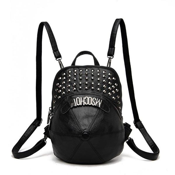 outdoor bags multifunction backpack ladies fashion rivet shoulder for women panelled color hat genuine leather
outdoor bags multifunction backpack ladies fashion rivet shoulder for women panelled color hat genuine leather