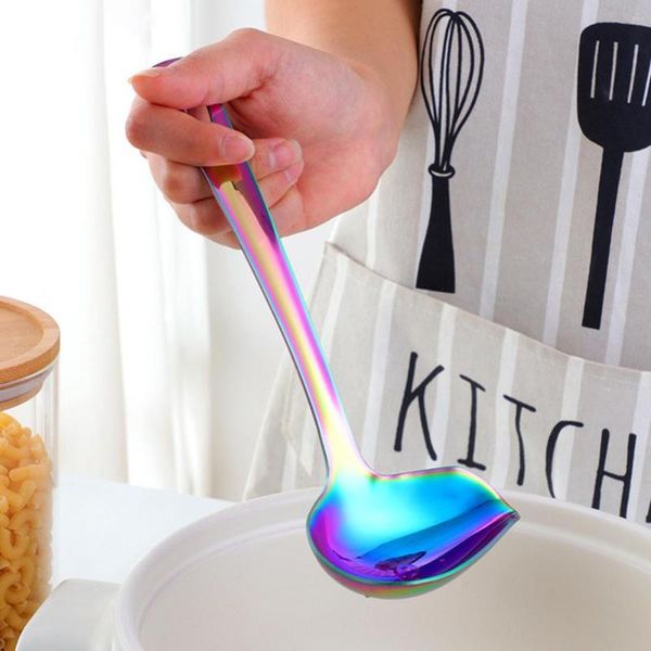 spoons 1pc colorful stainless steel sauce drizzle spoon with spout small soup ladle serving creative oil kitchen tool
spoons 1pc colorful stainless steel sauce drizzle spoon with spout small soup ladle serving creative oil kitchen tool