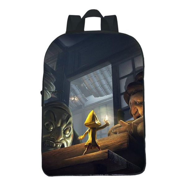 backpack little nightmares children bookbags cosplay game mochila kindergarten boys girls cartoon casual rucksack
backpack little nightmares children bookbags cosplay game mochila kindergarten boys girls cartoon casual rucksack