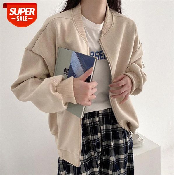 338-0239 net red baseball uniform women loose casual jacket short coat simple zipper shirt trend #pk9g, Black
338-0239 net red baseball uniform women loose casual jacket short coat simple zipper shirt trend #pk9g, Black