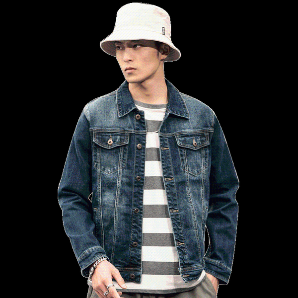 men's jackets denim jean jacket men stand collar casual fashion solid slim mens plus size m-3xl chaqueta hombre, Black;brown
men's jackets denim jean jacket men stand collar casual fashion solid slim mens plus size m-3xl chaqueta hombre, Black;brown