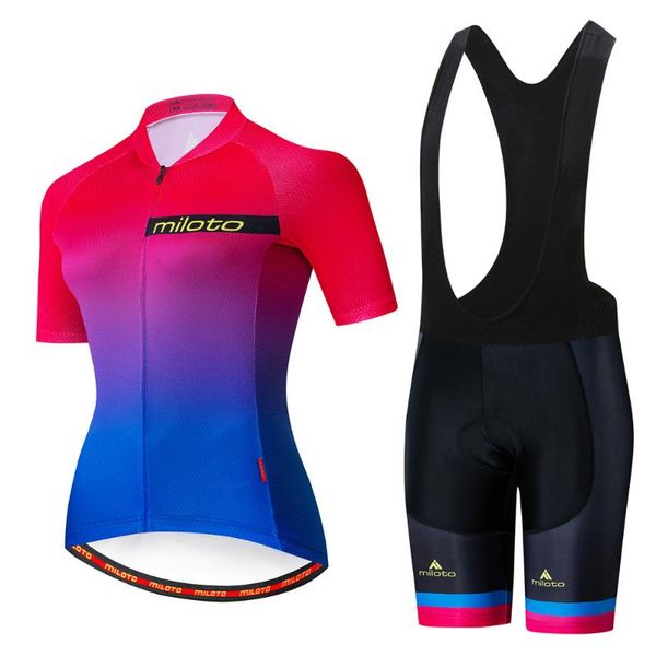 racing sets miloto cycling 2021 women's summer bike clothes suits clothing kit ropa ciclismo mujer breathable bicycle jerseys, Black;blue
racing sets miloto cycling 2021 women's summer bike clothes suits clothing kit ropa ciclismo mujer breathable bicycle jerseys, Black;blue