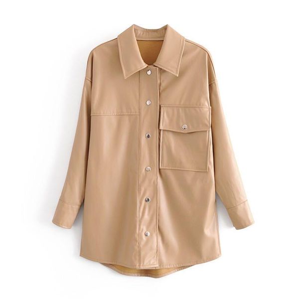 autumn olomm 2021 winter women khaki black faux leather jacket coat ladies long sleeve loose oversize boy friend xs s m l women's &
autumn olomm 2021 winter women khaki black faux leather jacket coat ladies long sleeve loose oversize boy friend xs s m l women's &