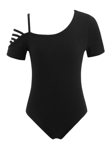 stage wear kids girls pure 5 colors 1 pcs o- neck ballet modern dance bodysuit custumes asymmetric short sleeves leotards for gymnastics, Black;red
stage wear kids girls pure 5 colors 1 pcs o- neck ballet modern dance bodysuit custumes asymmetric short sleeves leotards for gymnastics, Black;red