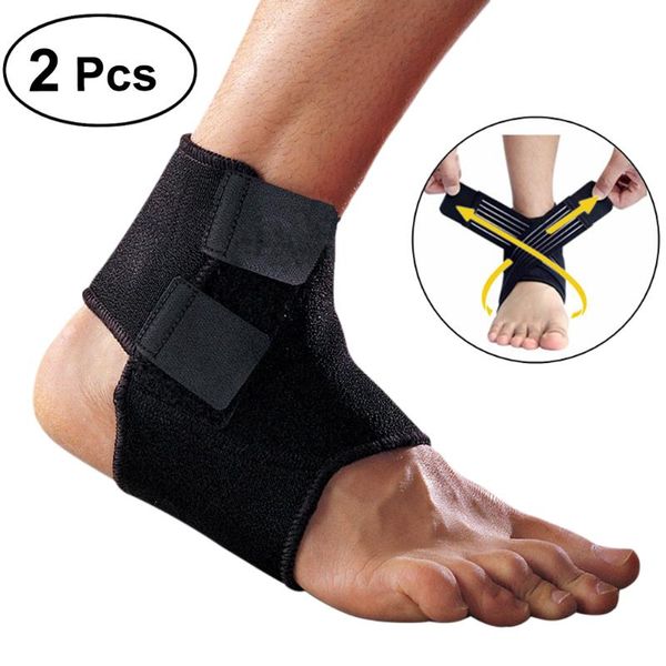 ankle support pair of adjustable brace sports dance foot stabilizer wraps protector, Blue;black
ankle support pair of adjustable brace sports dance foot stabilizer wraps protector, Blue;black