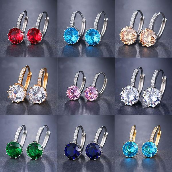 hoop & huggie orztoon rhinestone stone stud earrings ladies gold silver color round shape for women fashion jewelry, Golden;silver
hoop & huggie orztoon rhinestone stone stud earrings ladies gold silver color round shape for women fashion jewelry, Golden;silver