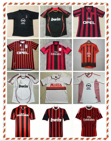 classics 90 91 ac milan retro soccer jersey 96 97 gullit 01 02 03 06 07 09 maldini van basten football shevchenko ronaldo kaka pirlo inzaghi, Black;yellow
classics 90 91 ac milan retro soccer jersey 96 97 gullit 01 02 03 06 07 09 maldini van basten football shevchenko ronaldo kaka pirlo inzaghi, Black;yellow