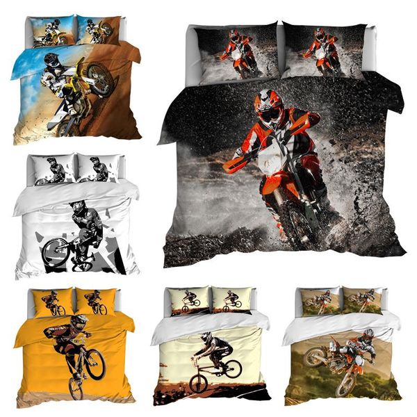 motocross racing 3d printed duvet cover set motorcycle bed linens twin full king size bedding bedclothes home textile sets
motocross racing 3d printed duvet cover set motorcycle bed linens twin full king size bedding bedclothes home textile sets