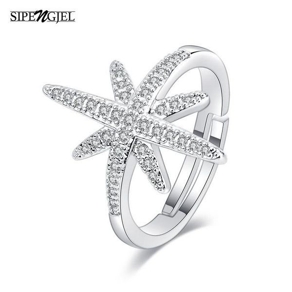 cluster rings trendy silver plating star crystal adjustable for women korean jewelry anillos mujer 2021, Golden;silver
cluster rings trendy silver plating star crystal adjustable for women korean jewelry anillos mujer 2021, Golden;silver