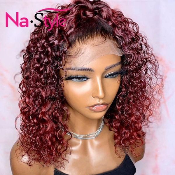 99j burgundy curly human hair wig for women t part lace wigs red pre plucked with baby 150% remy, Black;brown
99j burgundy curly human hair wig for women t part lace wigs red pre plucked with baby 150% remy, Black;brown