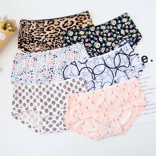 panties breathable and comfortable women's underwear summer multicolor printed briefs for women, Black;pink
panties breathable and comfortable women's underwear summer multicolor printed briefs for women, Black;pink