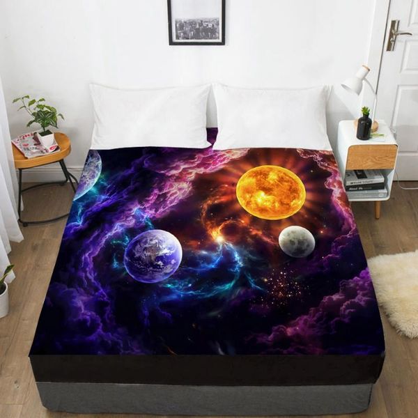sheets & sets 3d bed sheet with elastic fitted double mattress cover 135/150/180/200/160x200 bedding starry galaxy planet
sheets & sets 3d bed sheet with elastic fitted double mattress cover 135/150/180/200/160x200 bedding starry galaxy planet