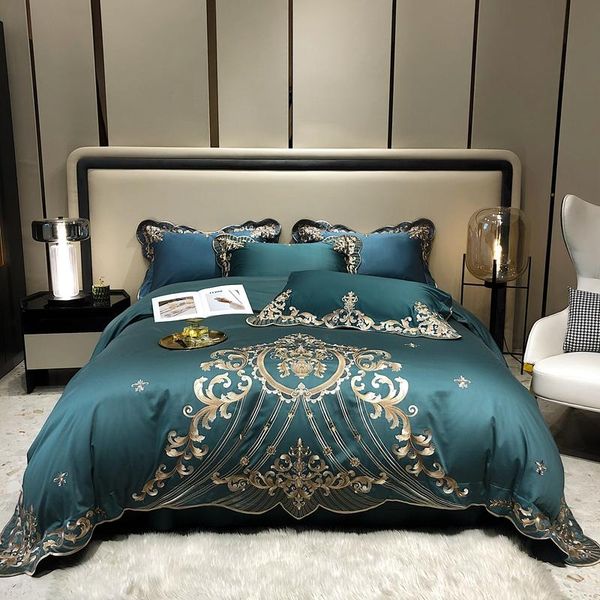 bedding sets 1000tc egyptian cotton soft comfortable, skin-friendly breathable gold embroidery set duvet cover bed linen pillowcases
bedding sets 1000tc egyptian cotton soft comfortable, skin-friendly breathable gold embroidery set duvet cover bed linen pillowcases