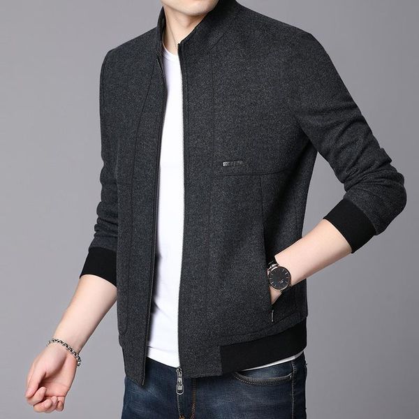 men's wool & blends 2022 autumn winter woolen coat clothes fashion loose coats jackets men casual warm all-match overcoats b397, Black
men's wool & blends 2022 autumn winter woolen coat clothes fashion loose coats jackets men casual warm all-match overcoats b397, Black