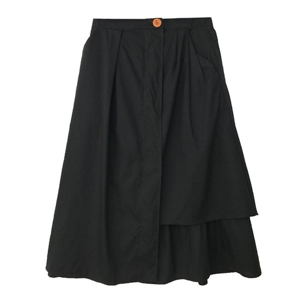balck white asymmetrical empire a-line midi skirt solid casual summer s0271 210514, Black
balck white asymmetrical empire a-line midi skirt solid casual summer s0271 210514, Black