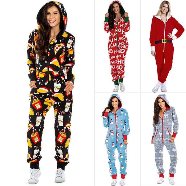 women's jumpsuits & rompers fashion snowman print hooded homewear jumpsuit, Black;white
women's jumpsuits & rompers fashion snowman print hooded homewear jumpsuit, Black;white