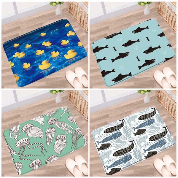 bath mats cartoon doormat marine animals non-slip carpet kitchen mat bedroom door entrance floor decoration flannel rug washable
bath mats cartoon doormat marine animals non-slip carpet kitchen mat bedroom door entrance floor decoration flannel rug washable