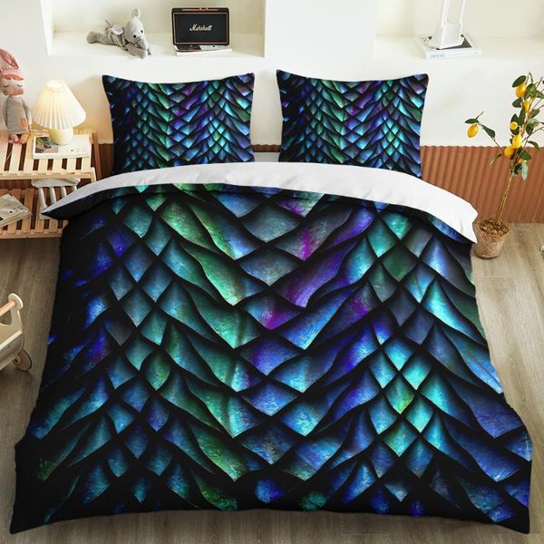 printing dragon scale bedding set for bedroom duvet cover quilt pillowcase bed home comefortable king size sets
printing dragon scale bedding set for bedroom duvet cover quilt pillowcase bed home comefortable king size sets