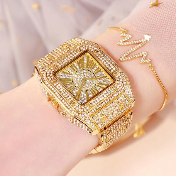 luxury full diamond women's watch crystal ladies bracelet wrist watches clock relojes quartz for women 04 wristwatches, Slivery;brown
luxury full diamond women's watch crystal ladies bracelet wrist watches clock relojes quartz for women 04 wristwatches, Slivery;brown