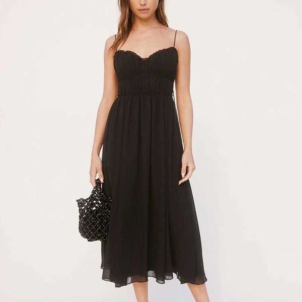 women dress summer fashion suspenders v-neck elegant dress casual chic vacation youth street 210601, Black;gray
women dress summer fashion suspenders v-neck elegant dress casual chic vacation youth street 210601, Black;gray