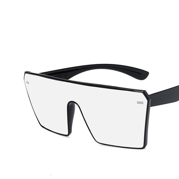 2021 summer 2021 fashion oversized square sunglasses retro gradient big frame sun glasses for women one piece gafas shade mirror clear lens, White;black
2021 summer 2021 fashion oversized square sunglasses retro gradient big frame sun glasses for women one piece gafas shade mirror clear lens, White;black