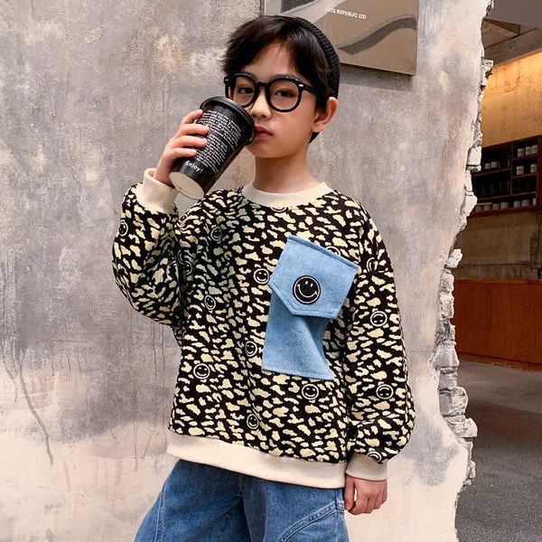 leopard spring autumn boys sweatshirts jacket coat kidsoutwear teenager costume children clothes cotton g0917, Black
leopard spring autumn boys sweatshirts jacket coat kidsoutwear teenager costume children clothes cotton g0917, Black