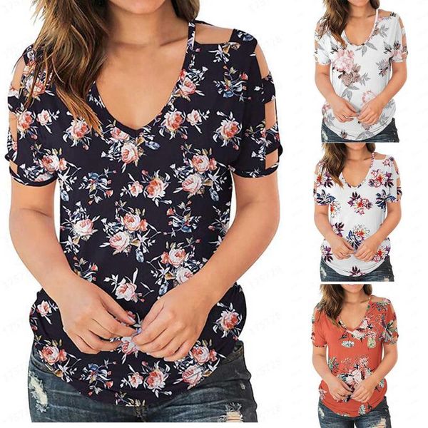 fashion woman tshirt v-neck summer short sleeve strapless prints loose t-shirt femme ladies tee camisetas de mujer women's, White
fashion woman tshirt v-neck summer short sleeve strapless prints loose t-shirt femme ladies tee camisetas de mujer women's, White