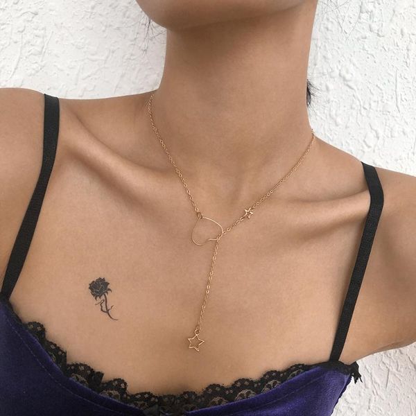 pendant necklaces fashion heart love star pentagram necklace jewelry accessories gold silver color funny metal women jewellery
pendant necklaces fashion heart love star pentagram necklace jewelry accessories gold silver color funny metal women jewellery