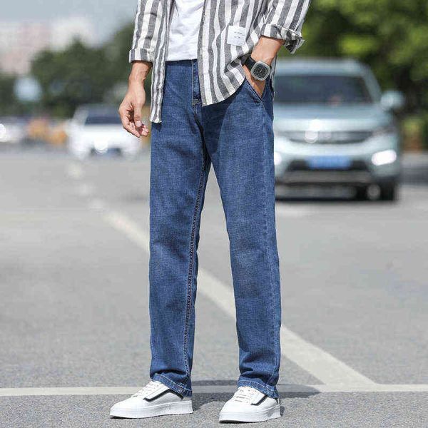 men's jeans men's autumn and winter straight tube blue washed trousers cotton elastic anti-theft zipper pocket casual jeans large
men's jeans men's autumn and winter straight tube blue washed trousers cotton elastic anti-theft zipper pocket casual jeans large