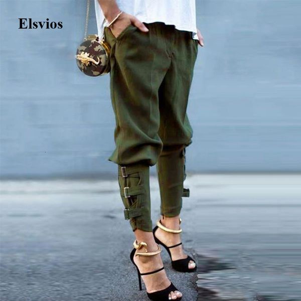 women's pants & capris fashion solid office lady long pant spring pocket high waist harem 2021 summer casual buckle women trousers, Black;white
women's pants & capris fashion solid office lady long pant spring pocket high waist harem 2021 summer casual buckle women trousers, Black;white
