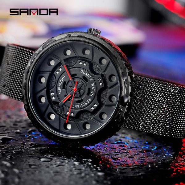 wristwatches sanda 2021 sell men watch fashion leisure creative hollow dial quartz wristwatch life waterproof relogio masculino 1043, Slivery;brown
wristwatches sanda 2021 sell men watch fashion leisure creative hollow dial quartz wristwatch life waterproof relogio masculino 1043, Slivery;brown