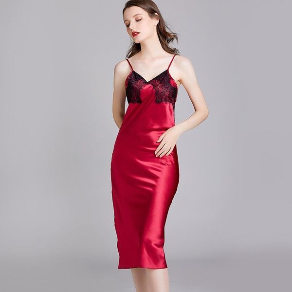 lady womens sleepwears spaghetti strap nightdress kimono bathrobe gown navy sleepwear nightgown silky satin lace nightwear, Black;red
lady womens sleepwears spaghetti strap nightdress kimono bathrobe gown navy sleepwear nightgown silky satin lace nightwear, Black;red