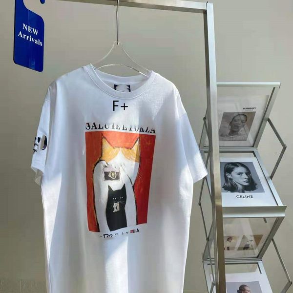 design clothing spring summer 2021 new + stamping kitten short sleeve t-shirt for men and women casual loose korean version 050806, White
design clothing spring summer 2021 new + stamping kitten short sleeve t-shirt for men and women casual loose korean version 050806, White