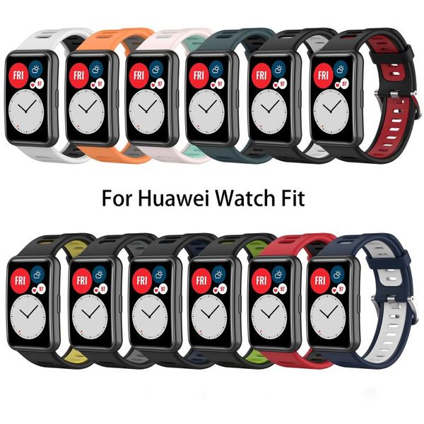 watch bands wristband for huawei fit smartwatch silicone bracelet replacement strap band belt, Black;brown
watch bands wristband for huawei fit smartwatch silicone bracelet replacement strap band belt, Black;brown