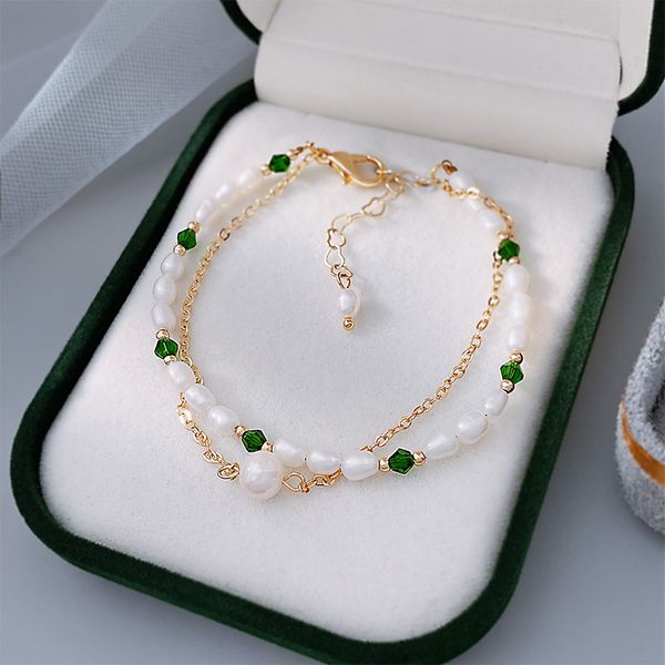 xianlan285 pearl bracelet female xia girlfriends hand act the role of japanese contracted light luxury ms students beads natural p, Silver
xianlan285 pearl bracelet female xia girlfriends hand act the role of japanese contracted light luxury ms students beads natural p, Silver