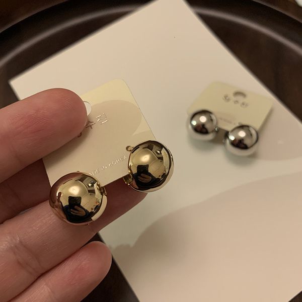 fashion east gate simple personality ball earrings fashionable temperament girl heart earrings smile face earrings, Silver
fashion east gate simple personality ball earrings fashionable temperament girl heart earrings smile face earrings, Silver