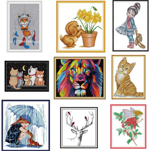 diy kat handcrafted handicrafts counted 14ct printed cross-stitching painting kit decor kat cross stitching handcrafts home decoration
diy kat handcrafted handicrafts counted 14ct printed cross-stitching painting kit decor kat cross stitching handcrafts home decoration
