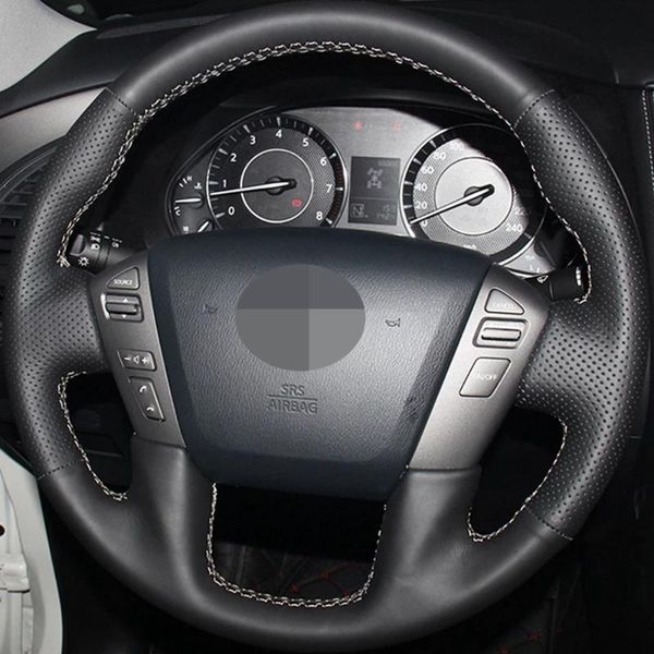 steering wheel covers diy black genuine leather cover for armada nv cargo passenger (us) titan infiniti qx56 qx80
steering wheel covers diy black genuine leather cover for armada nv cargo passenger (us) titan infiniti qx56 qx80