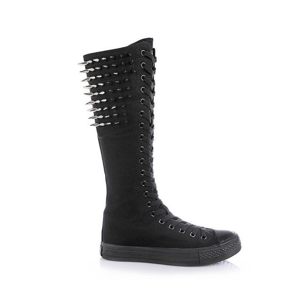 boots tube inside long rivet shoes dance punk zipper rubber casual, Black
boots tube inside long rivet shoes dance punk zipper rubber casual, Black