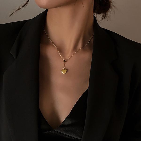 pendant necklaces korean fashion 2021 trend simple personality beads tassel for women gilded luxury girls clavicle, Silver
pendant necklaces korean fashion 2021 trend simple personality beads tassel for women gilded luxury girls clavicle, Silver