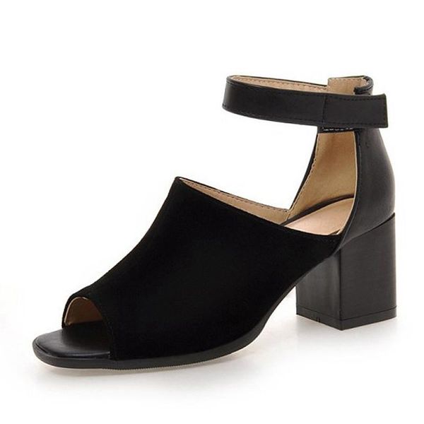 dress shoes big size women sandals chunky cover heels woman ankle strap ladies summer plus sizes eu34-43 xkd4203, Black
dress shoes big size women sandals chunky cover heels woman ankle strap ladies summer plus sizes eu34-43 xkd4203, Black