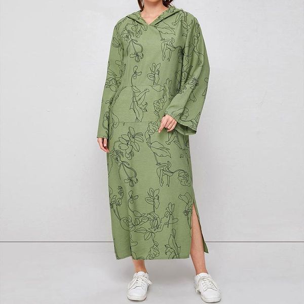 casual dresses for women autumn loose hooded long dress fashion sleeve female clothing, Black;gray
casual dresses for women autumn loose hooded long dress fashion sleeve female clothing, Black;gray