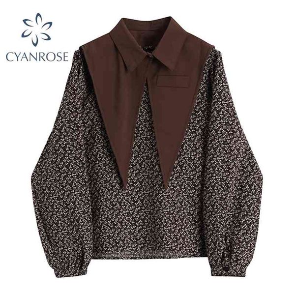 blouse&shawl 2 piece sets for ladies baggy retro floral print pullover long sleeve shirt women elegant korean blusas 210430, White
blouse&shawl 2 piece sets for ladies baggy retro floral print pullover long sleeve shirt women elegant korean blusas 210430, White