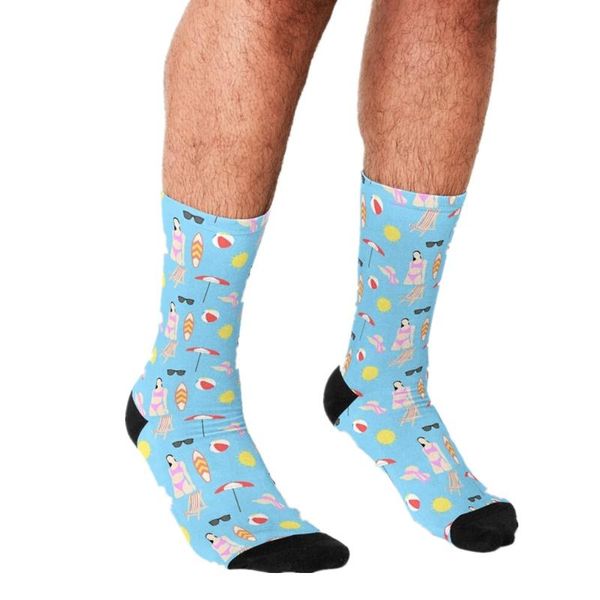 men's socks 2021 funny blue cartoons beach pattern printed hip hop men happy cute boys street style crazy for, Black
men's socks 2021 funny blue cartoons beach pattern printed hip hop men happy cute boys street style crazy for, Black