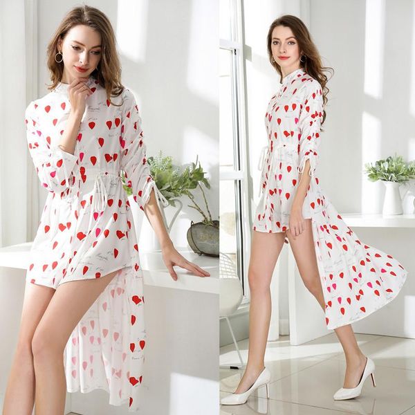 casual dresses simgent heart polka dot dress fashion women spring summer long sleeve adjustable waist asymmetrical vestidos sg003277, Black;gray
casual dresses simgent heart polka dot dress fashion women spring summer long sleeve adjustable waist asymmetrical vestidos sg003277, Black;gray